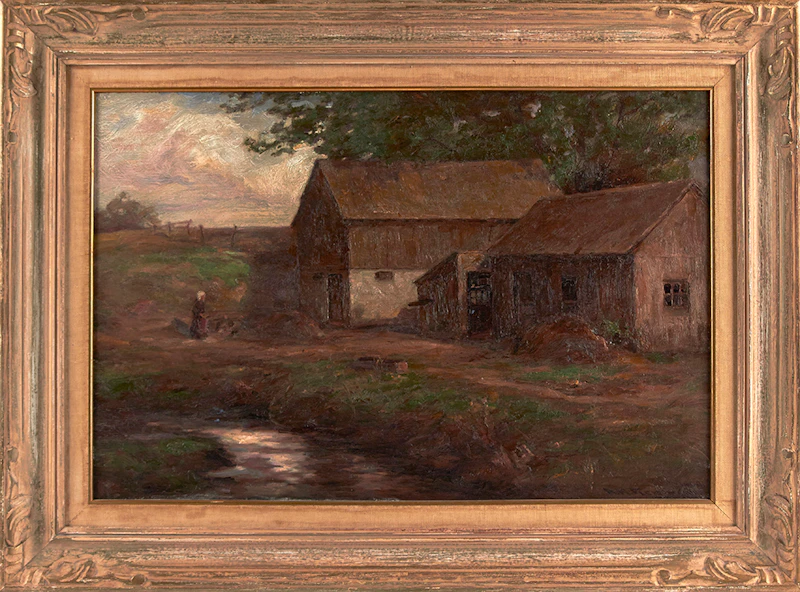 Alexander Fleming, Ontario Farmhouse, oil on canvas - view 2