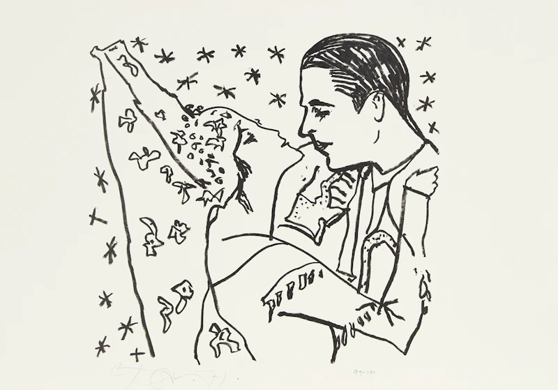 Rudolph Valentino by Harold Barling Town