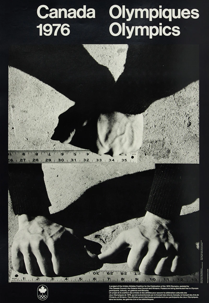 Guido Molinari; Jacques Hurtubise; Ken Lochhead; Robin MacKenzie, Four 1976 Olympic Canada Posters, four posters, 1976 - view 4
