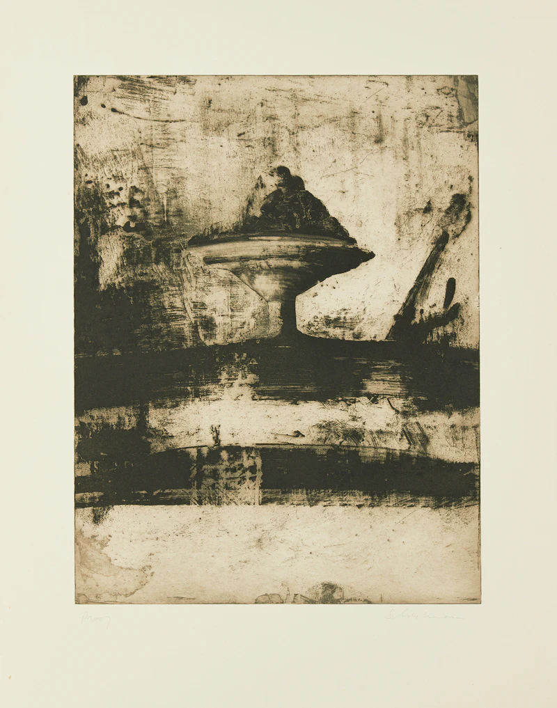 Tony Scherman, Still Life, etching - view 2