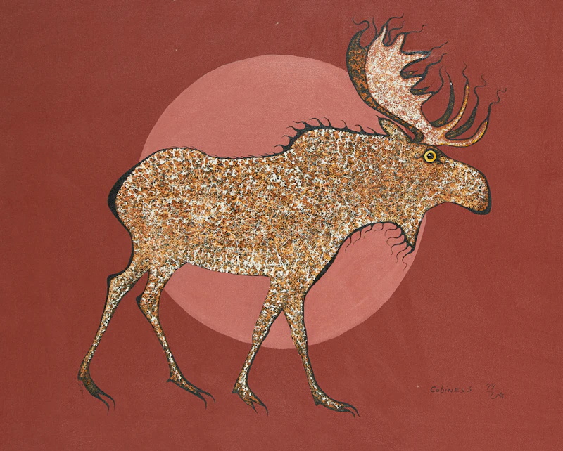 Moose (Twig Eater) by Eddy Cobiness