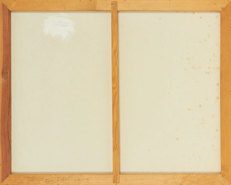 Eddy Cobiness, Moose (Twig Eater), acrylic on canvas, 1979 - view 2