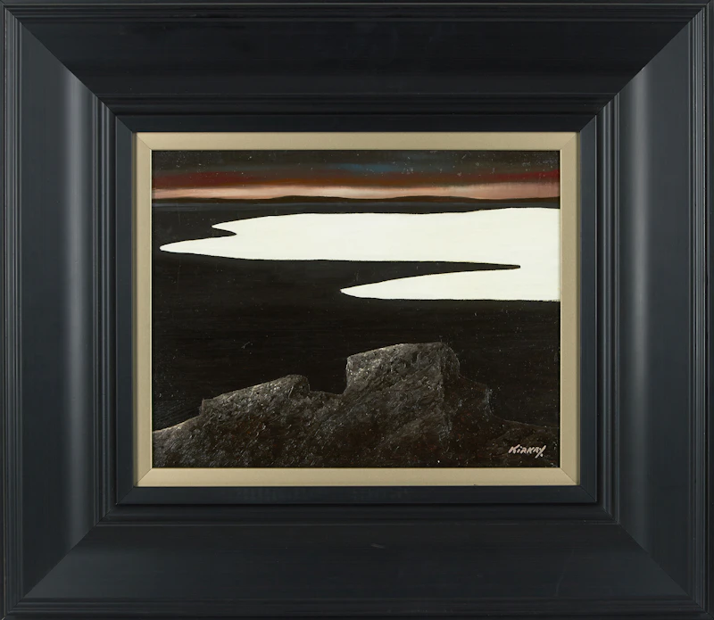 Ken Kirkby, Arctic Landscape, oil on board - view 2