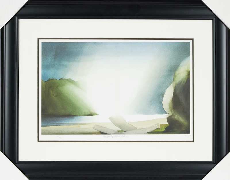 Toni Onley, Montague Bay - Galiano Island, silkscreen - view 2