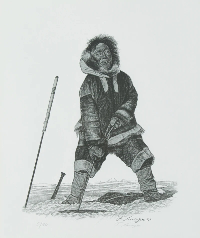 Arctic Fishing by Lorenzo Fracchetti