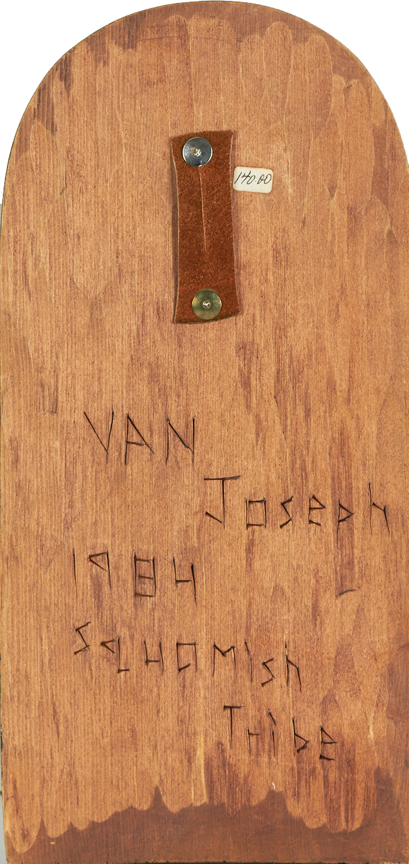 Van Joseph, Mask, wooden mask, 1984 - view 2
