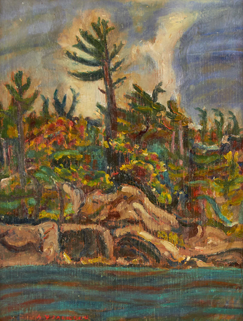 Alexander Young Jackson, Monument Channel in Georgian Bay