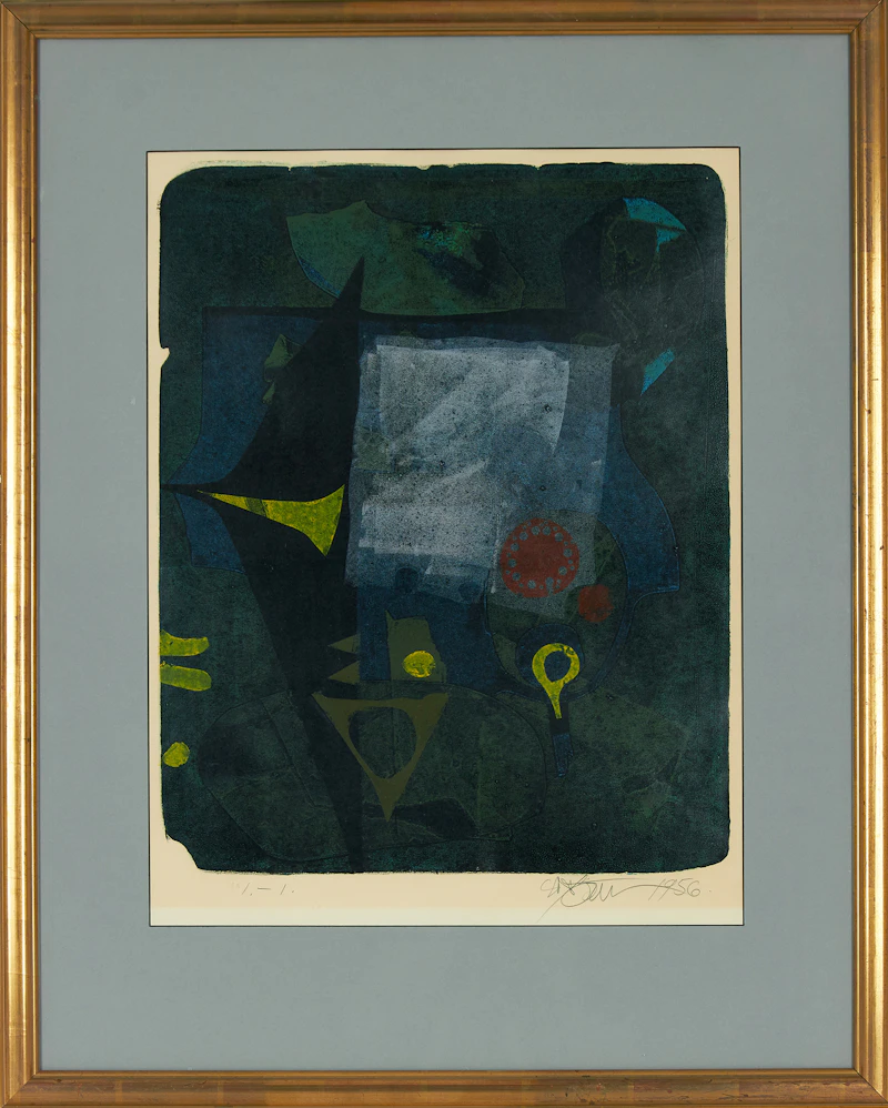 Harold Barling Town, Untitled, single autographic print, 1956 - view 2