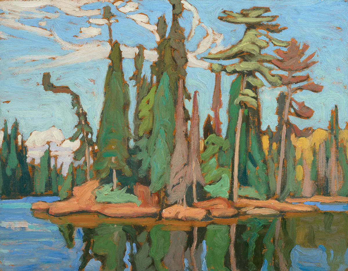 Lawren Stewart Harris, Algoma (Algoma Sketch 48), oil on panel