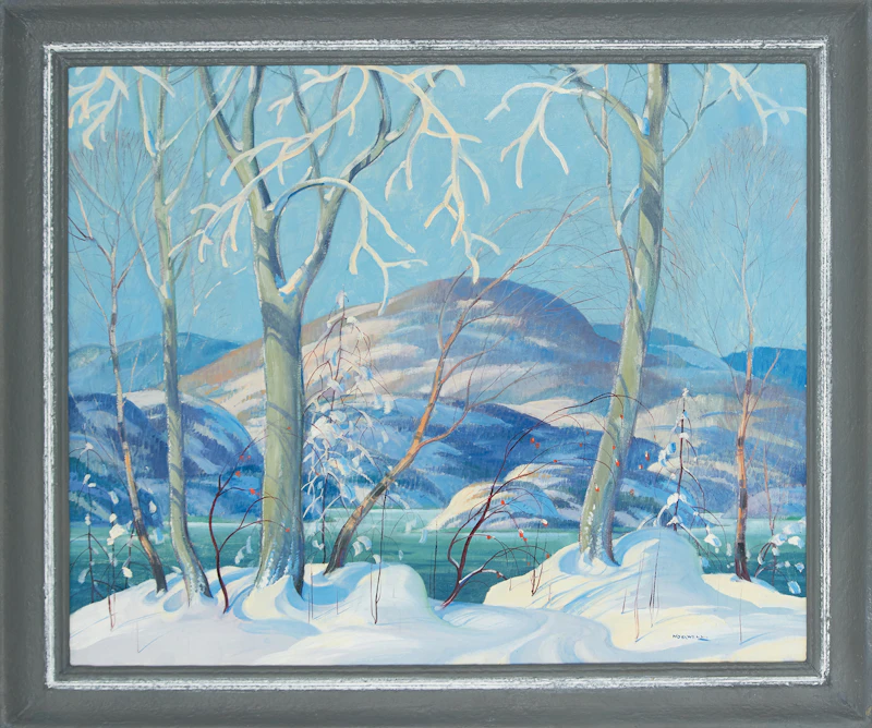 Graham Noble Norwell, Winter Landscape, oil on canvas - view 2