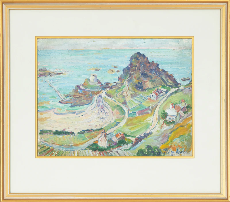 Hortense Mattice Gordon, Morning Seascape , oil on canvas - view 2