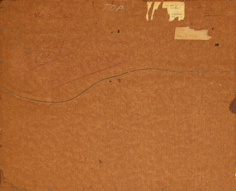 William Goodridge Roberts, Rolling Hill Landscape, oil on board - view 3