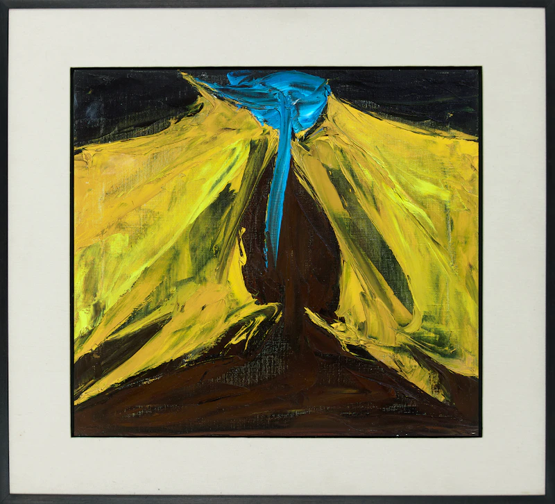 Rita Letendre, Rencontre, oil on canvas, 1964 - view 3