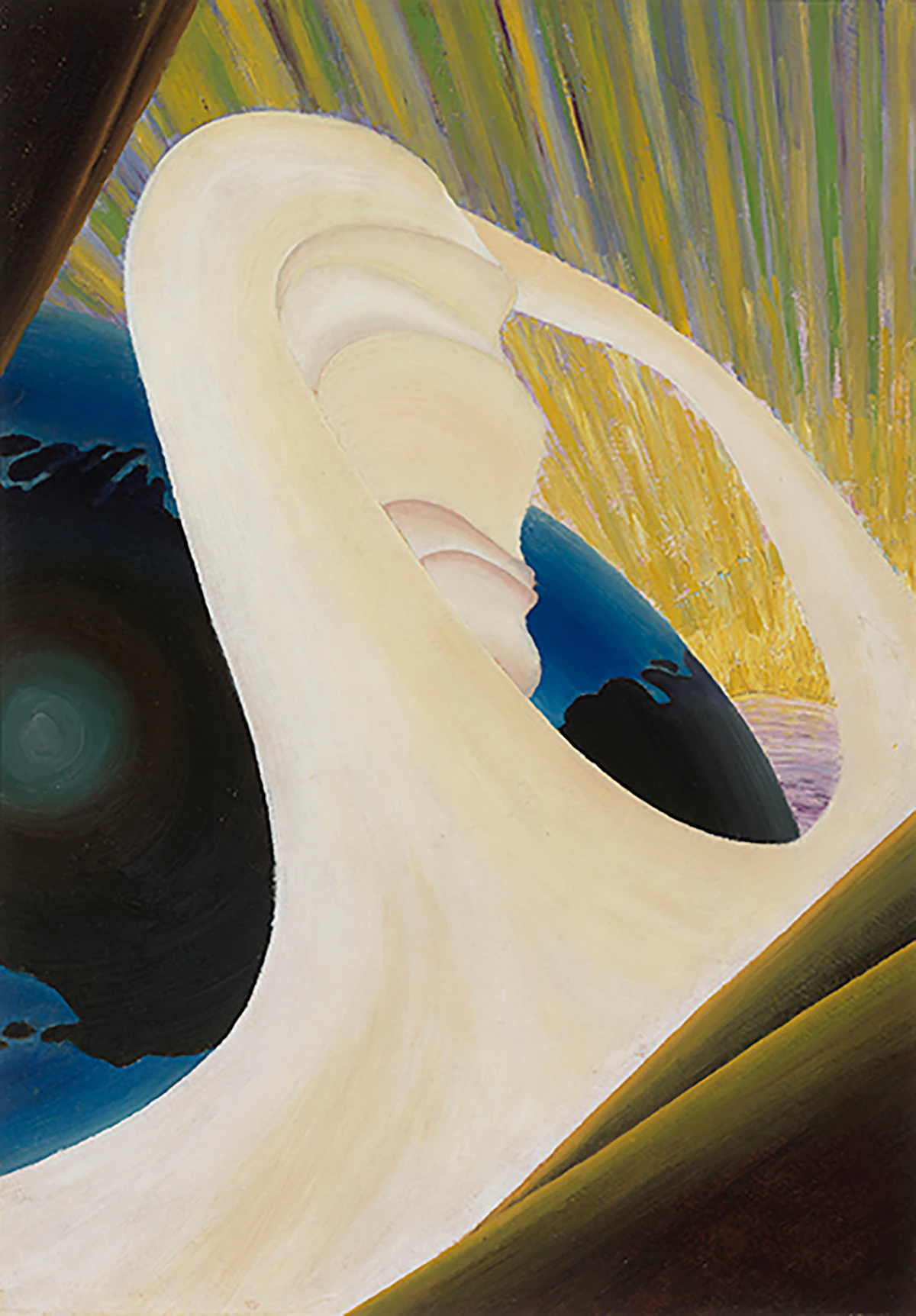 Bertram Richard Brooker, Creation, oil on board