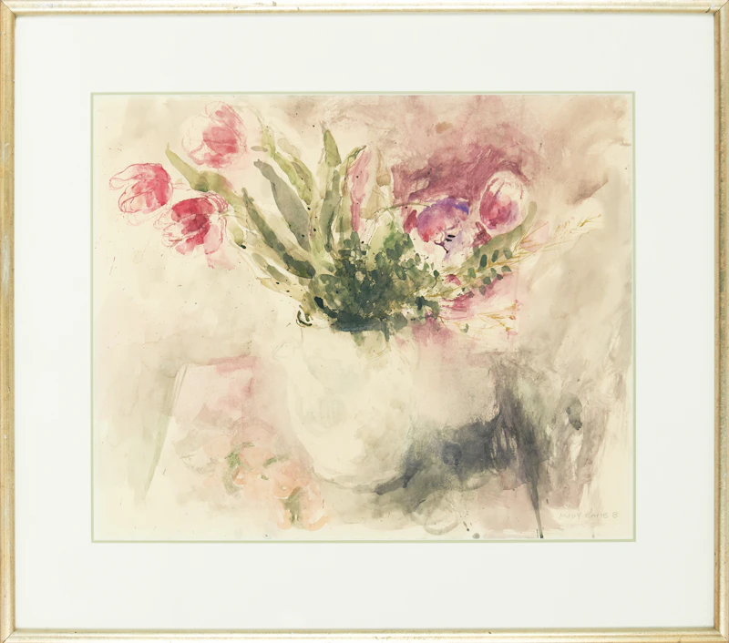 Molly Lamb Bobak, Floral Bouquet, watercolour - view 2