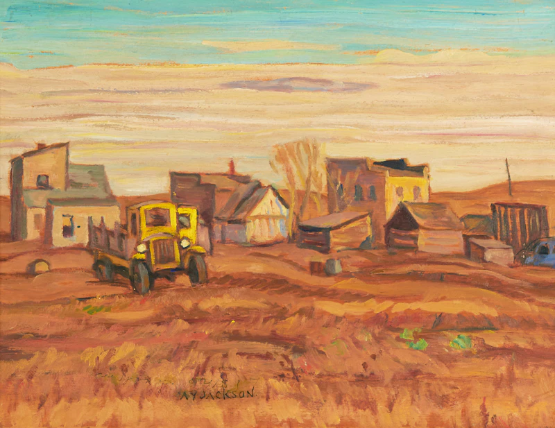 Alexander Young Jackson, Southern Alberta Town