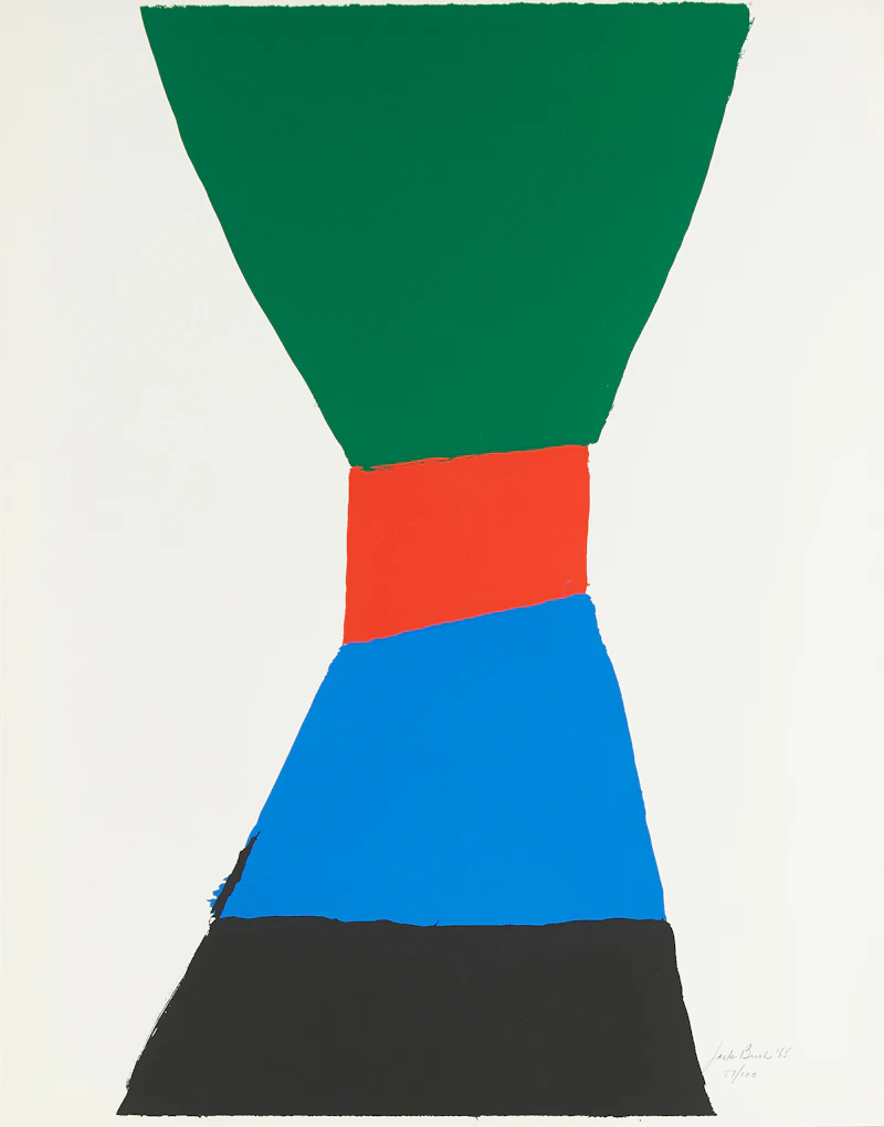 Jack Hamilton Bush, Five Colour Prints (1965 Portfolio), complete set of five colour serigraphs, 1965 - view 3