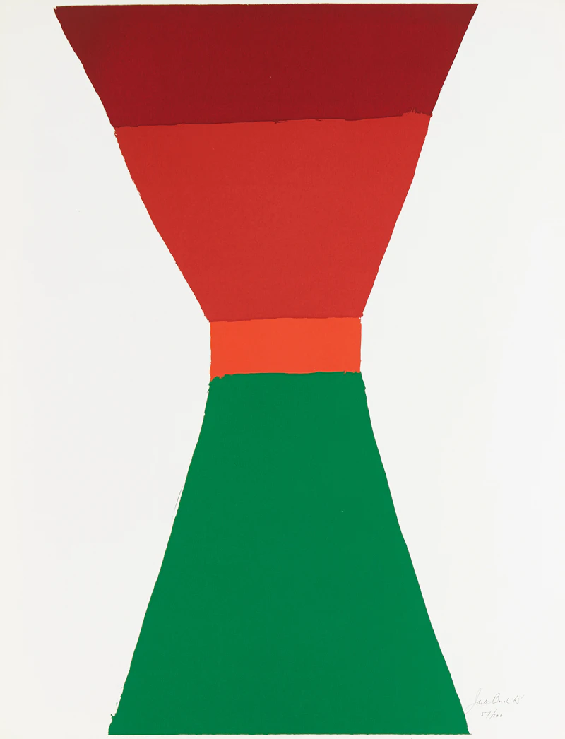 Jack Hamilton Bush, Five Colour Prints (1965 Portfolio), complete set of five colour serigraphs, 1965 - view 5