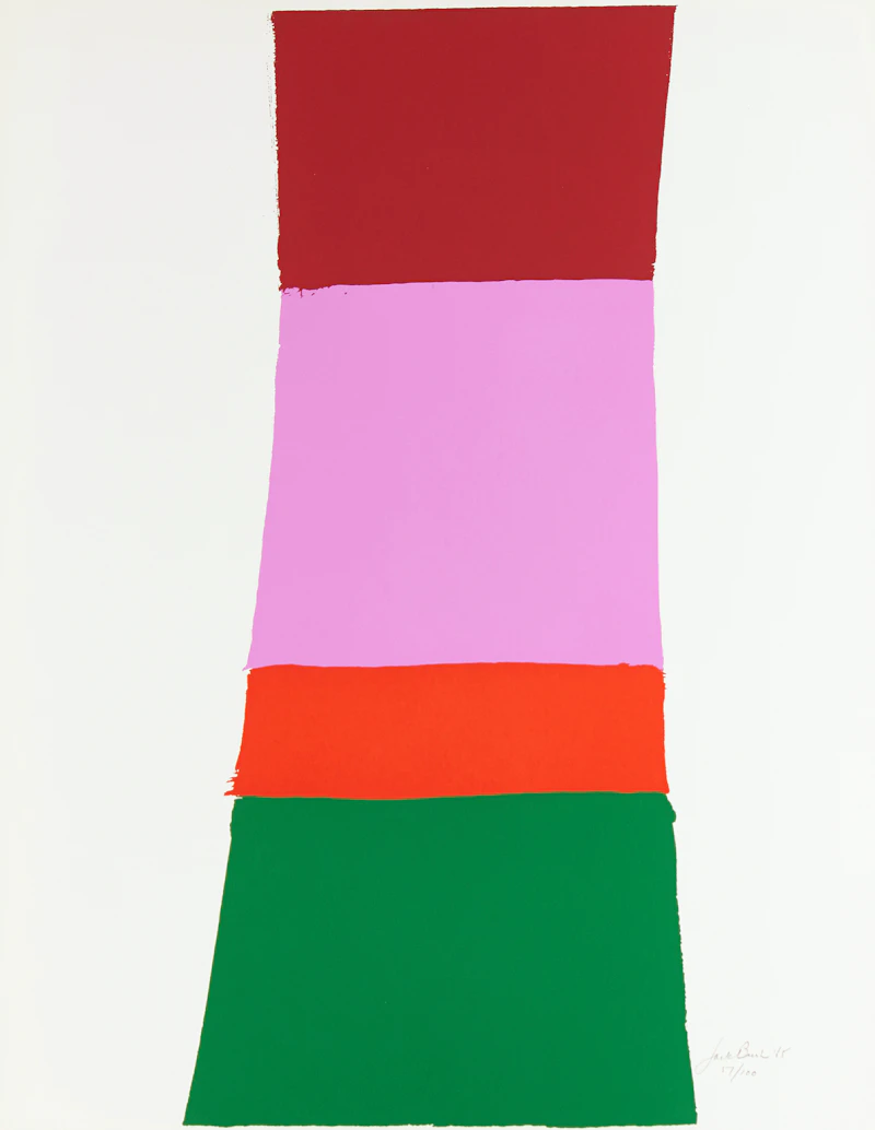 Jack Hamilton Bush, Five Colour Prints (1965 Portfolio), complete set of five colour serigraphs, 1965 - view 6
