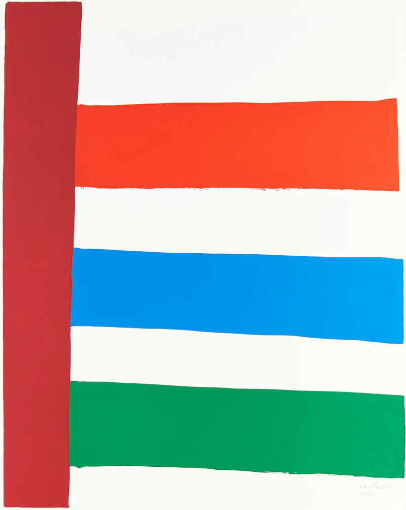 Jack Hamilton Bush, Five Colour Prints (1965 Portfolio), complete set of five colour serigraphs, 1965 - view 7