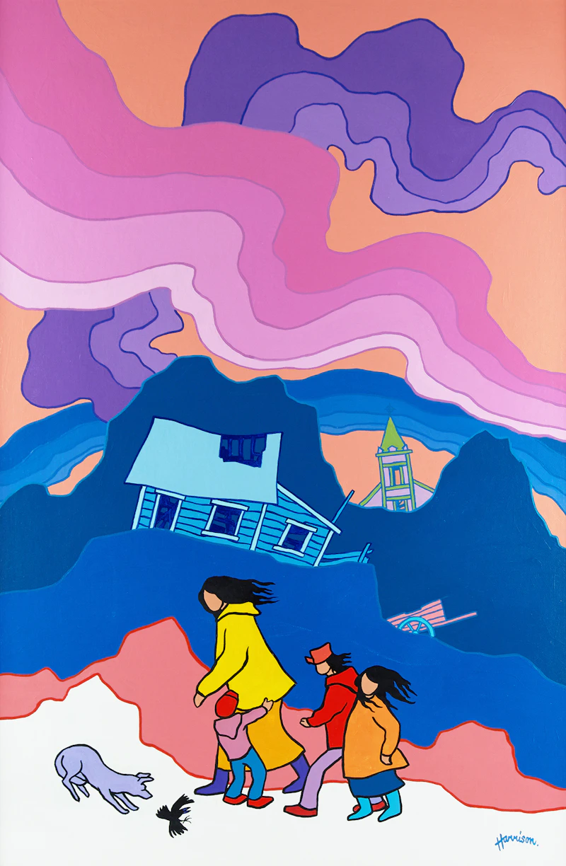 Ted Harrison, Bennett Walk