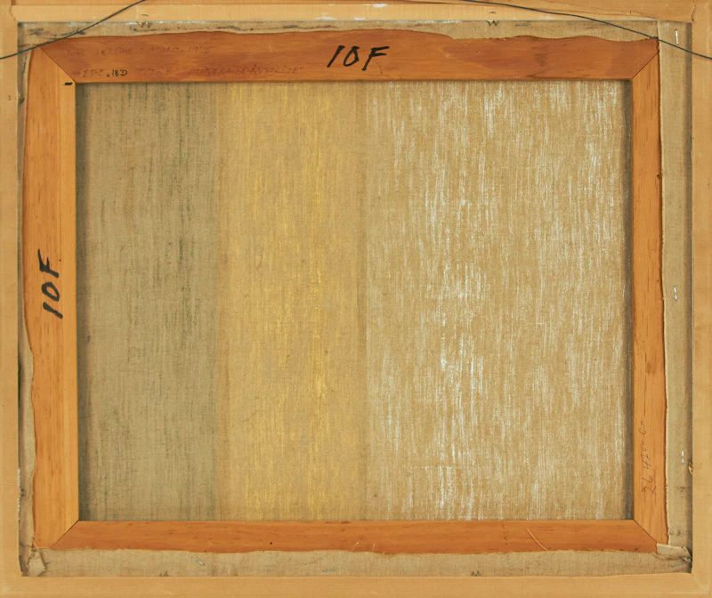 Jean-Paul Jérôme, Itinéraire insolite, acrylic on canvas, 1976 - view 3