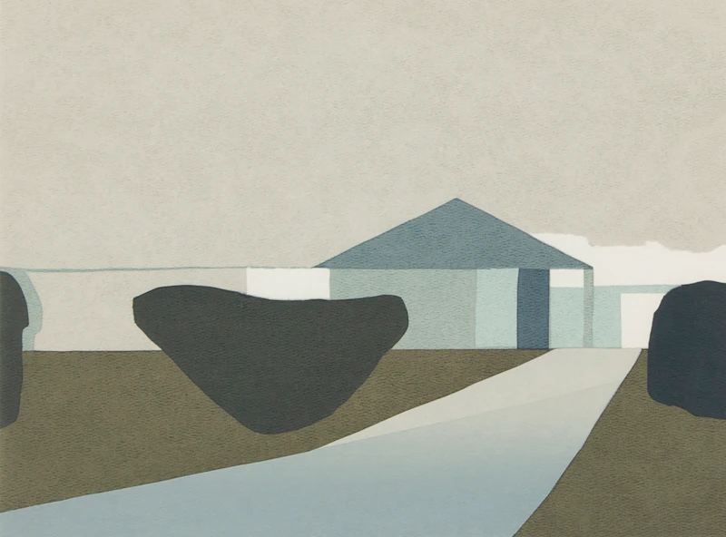 Toni Onley, Silent Pavillion
