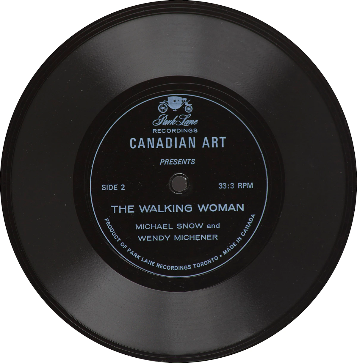 Michael James Aleck Snow, The Walking Woman, vinyl record, 1966