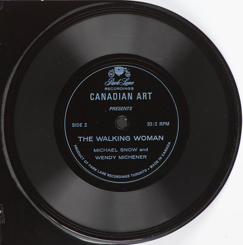 Michael James Aleck Snow, The Walking Woman, vinyl record, 1966 - view 2