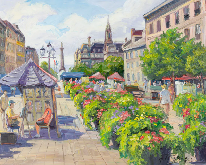 Armand Tatossian, Promenade, Place Jacques Cartier
