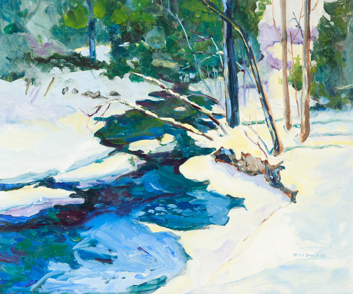 Elizabeth Jaworski, Albion Hills, oil on board