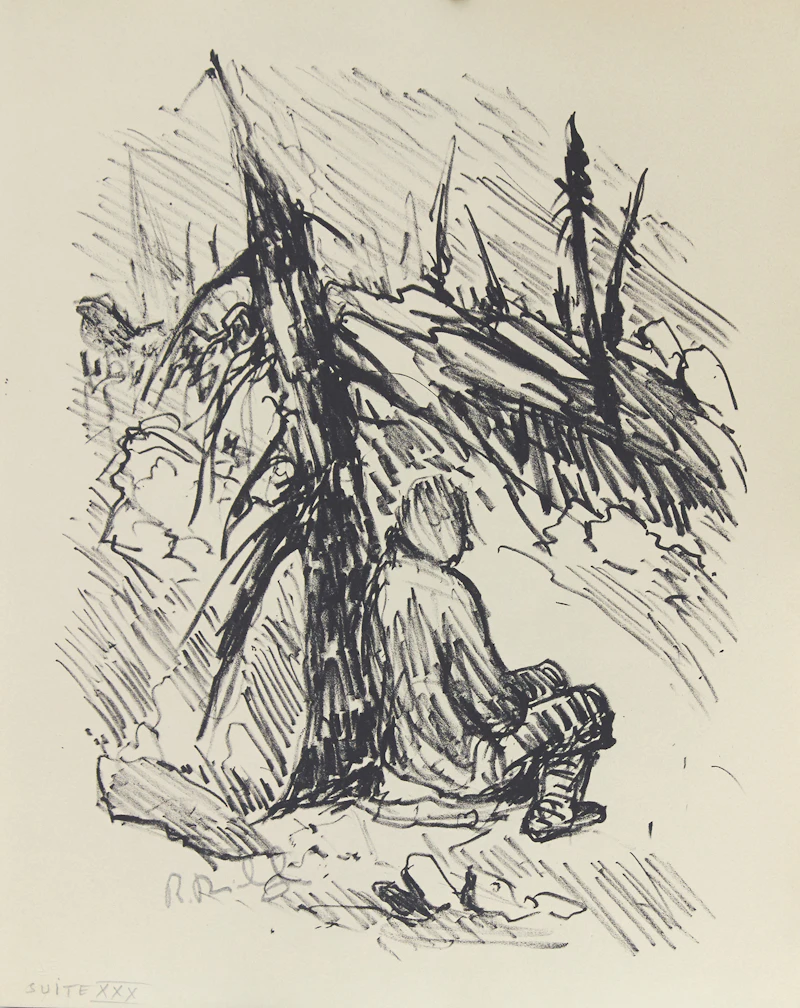 Gabrielle Roy and Rene Richard, La Montagne Secrète , lithographs - view 6