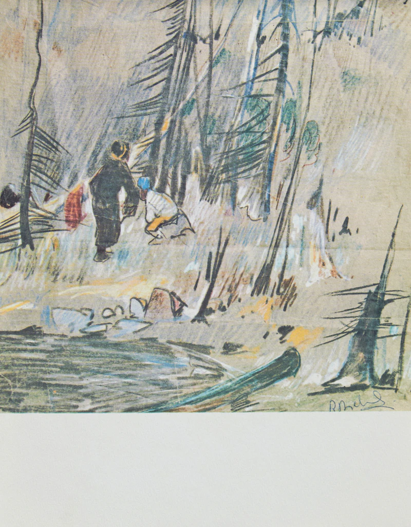 Gabrielle Roy and Rene Richard, La Montagne Secrète , lithographs - view 18