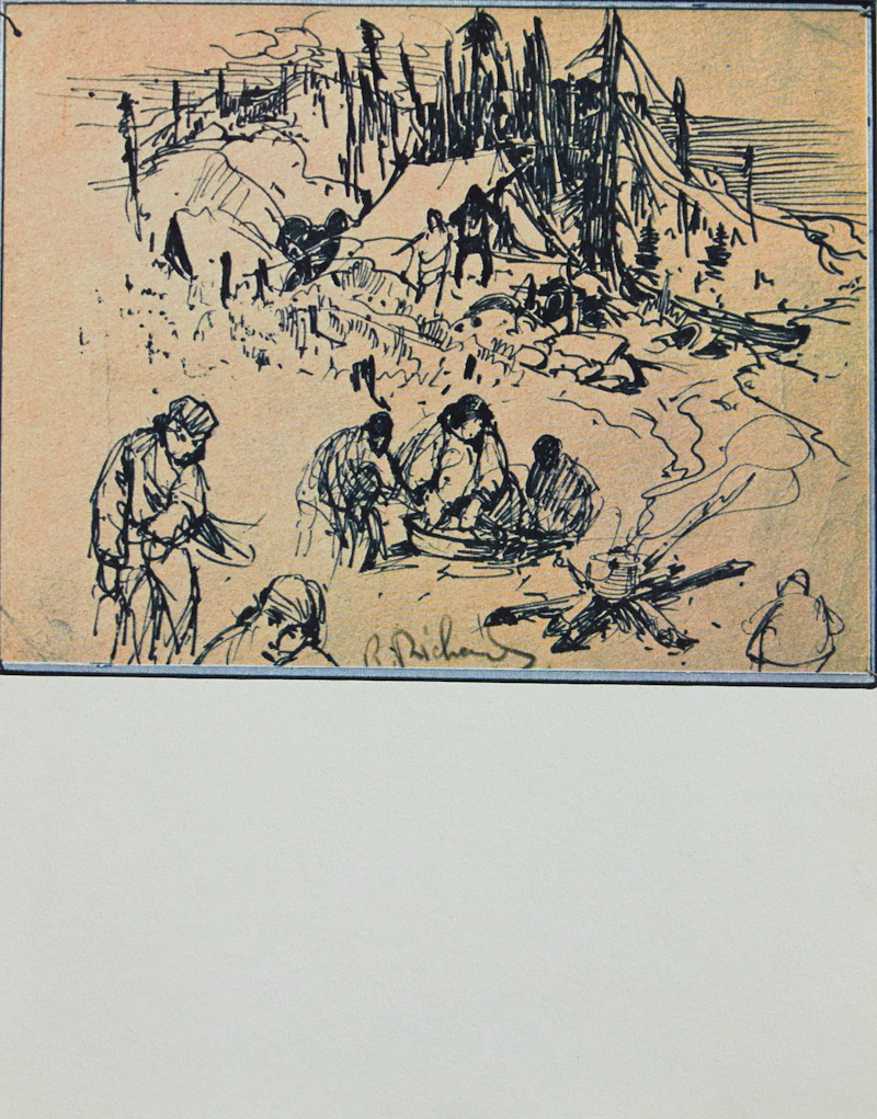 Gabrielle Roy and Rene Richard, La Montagne Secrète , lithographs - view 19