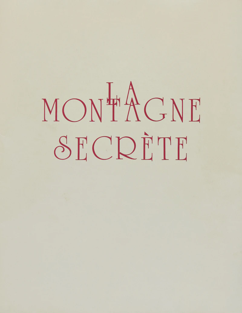 Gabrielle Roy and Rene Richard, La Montagne Secrète , lithographs - view 26