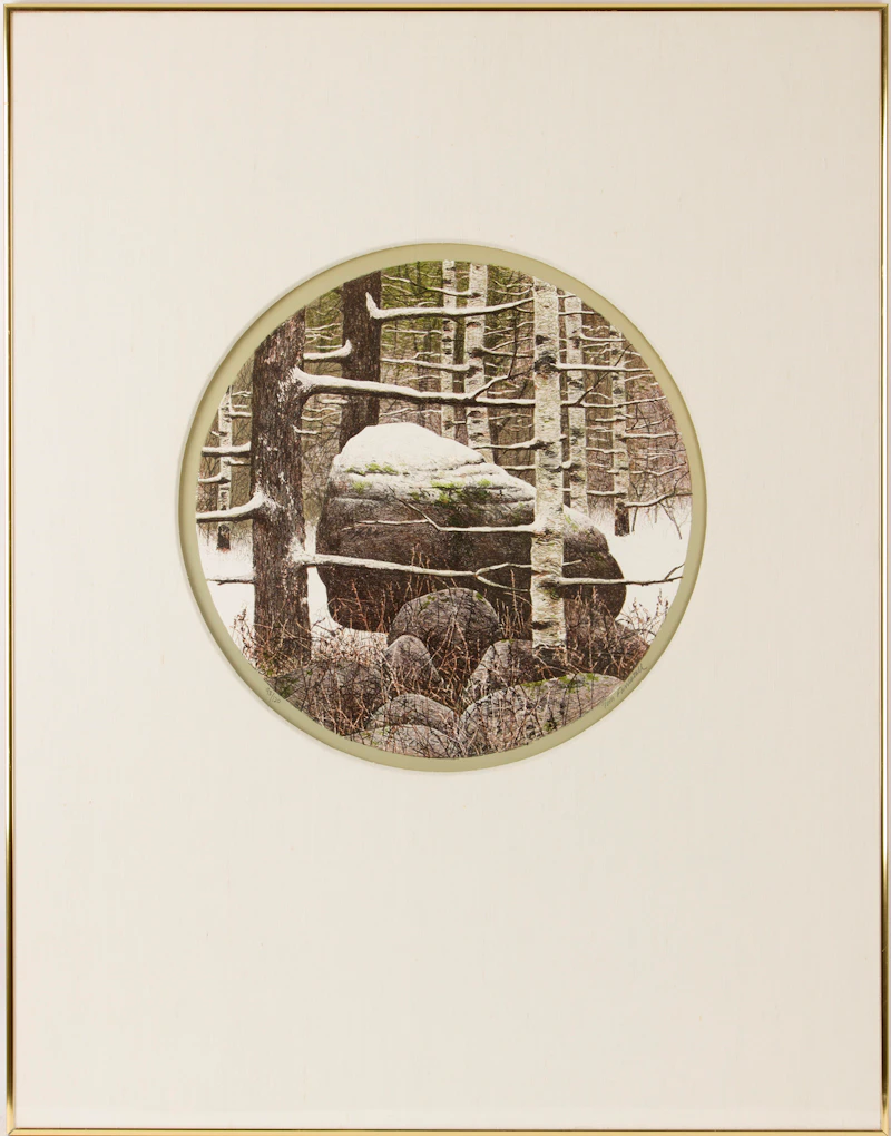 Thomas de Vany Forrestall, Boulder, colour lithograph - view 2