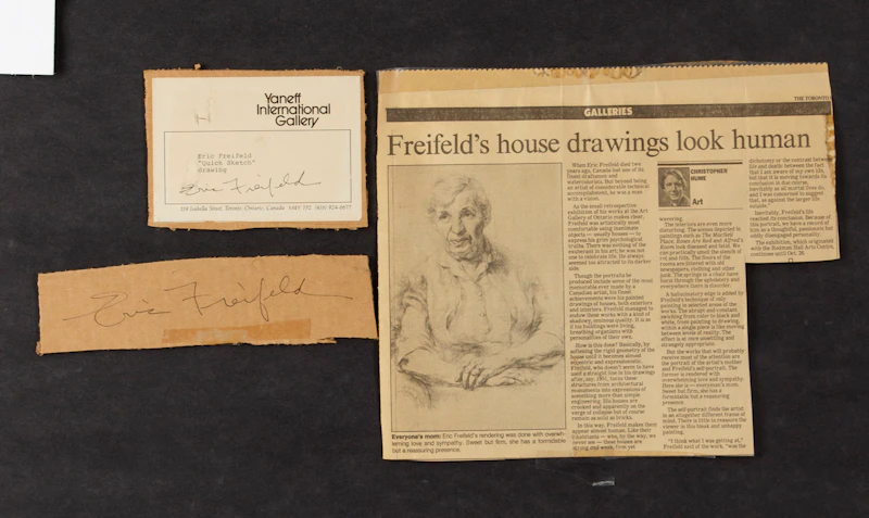 Eric Freifeld, Quick Sketch, charcoal - view 3