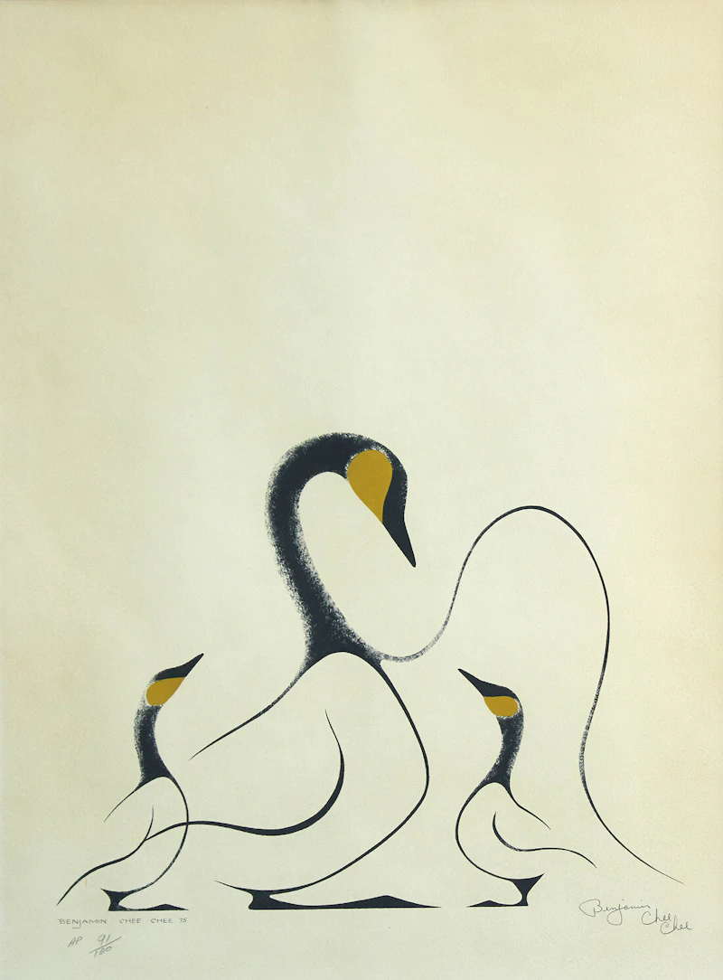 Benjamin Chee Chee, Three Geese