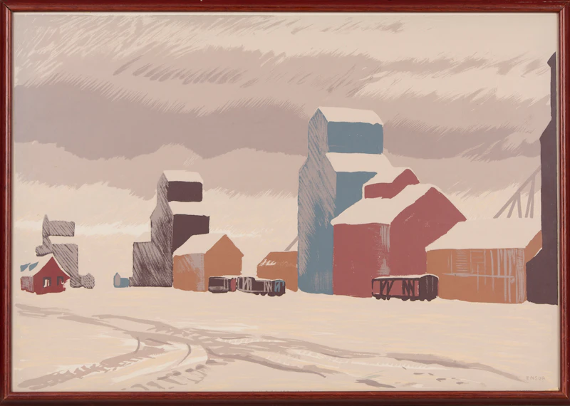 John Ensor, Summer’s Store, Sampson Matthews silkscreen - view 2