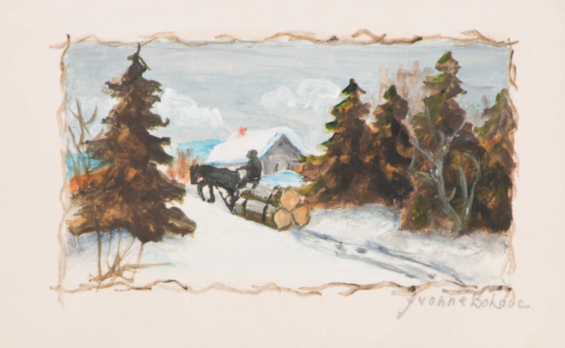 Yvonne Bolduc, Three Winter Scenes