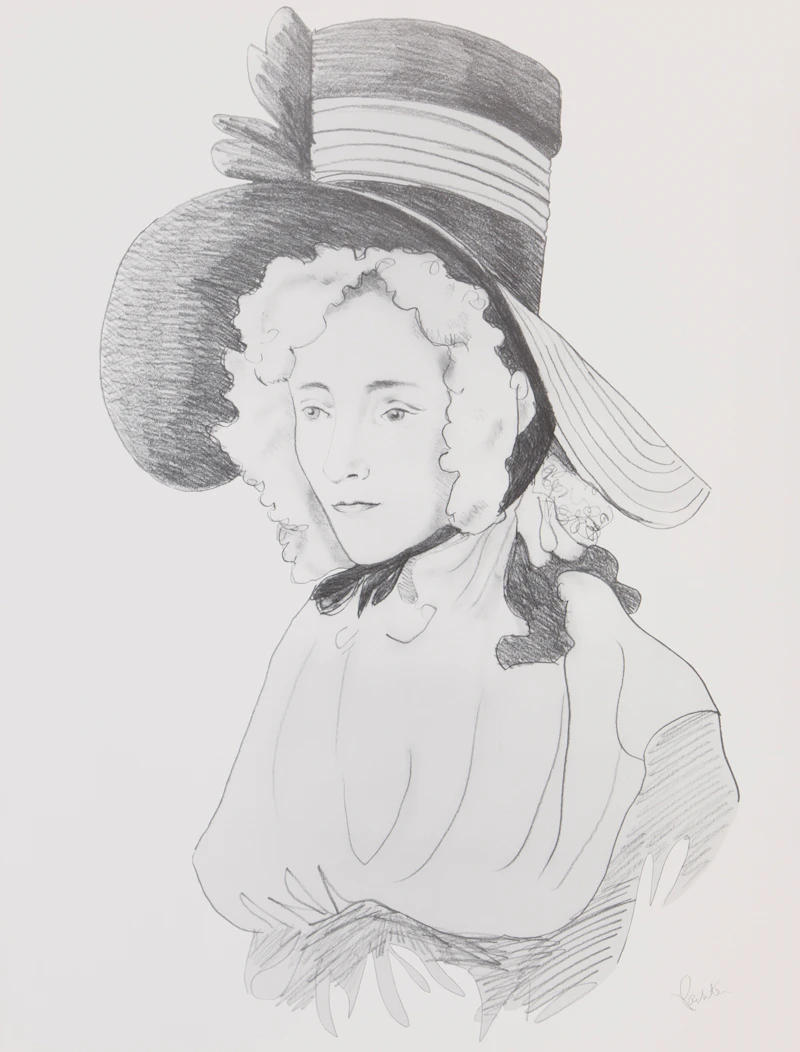 Charles Pachter, Portrait of a Man; Portrait of a Woman, pair of serigraphs - view 2
