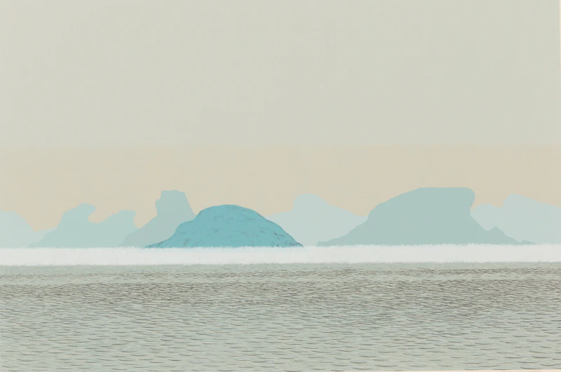 South-West Coast Fog I  by Jon Wilkinson