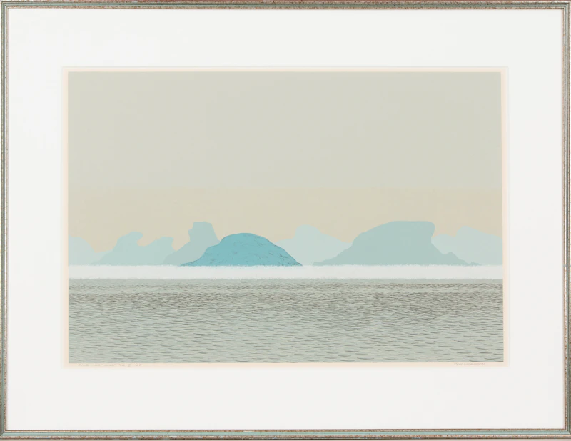 Jon Wilkinson, South-West Coast Fog I , colour serigraph - view 2