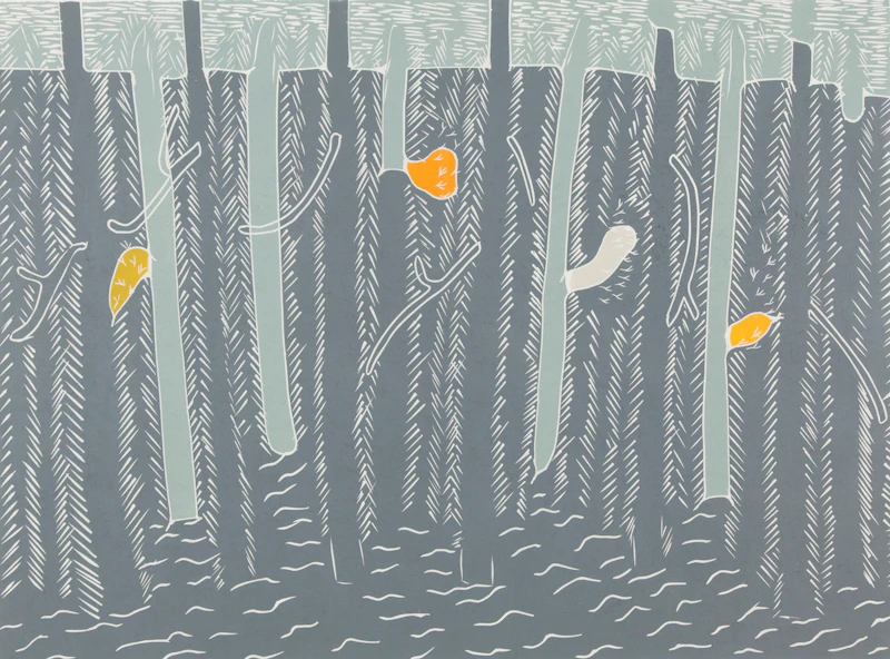 Arnold Shives, Fall Woods