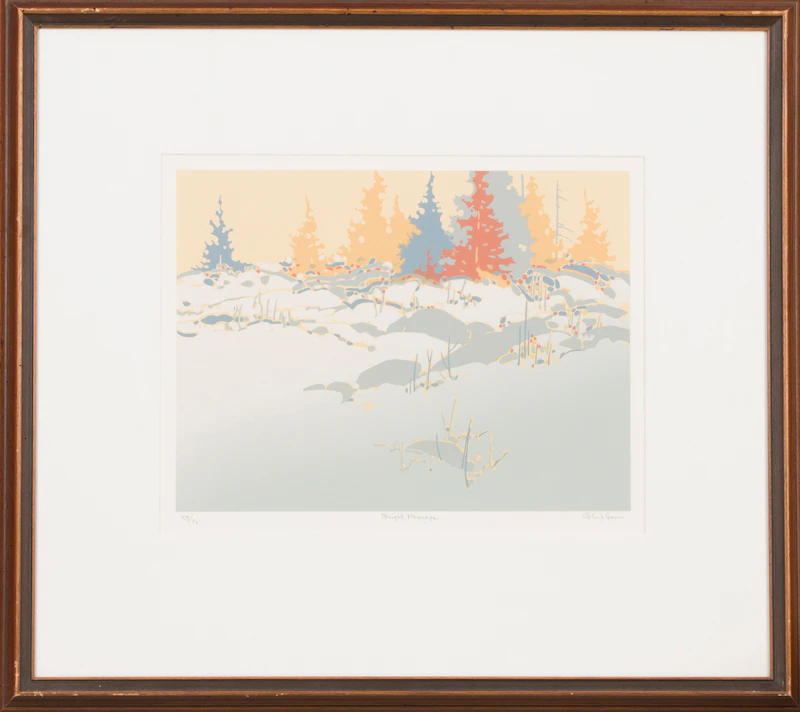 Robert Genn, Bright Passage, colour serigraph - view 2