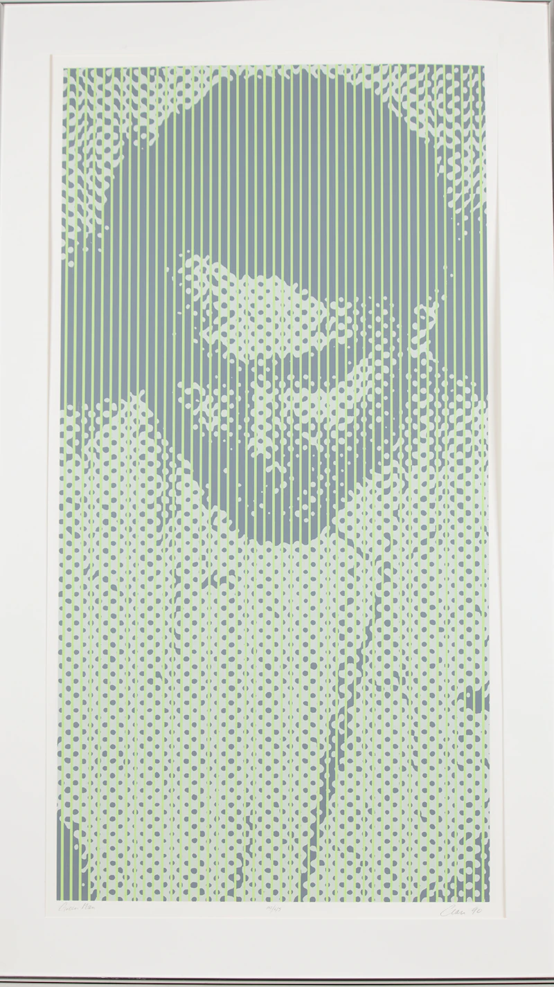 Chris Cran, Green Man, colour screenprint, 1990 - view 2