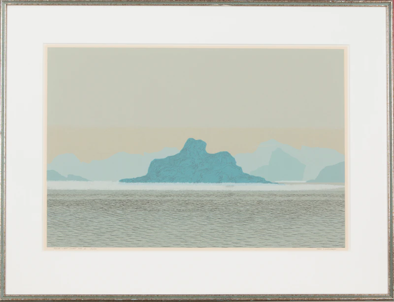 Jon Wilkinson, South-West Coast Fog II, colour serigraph - view 2