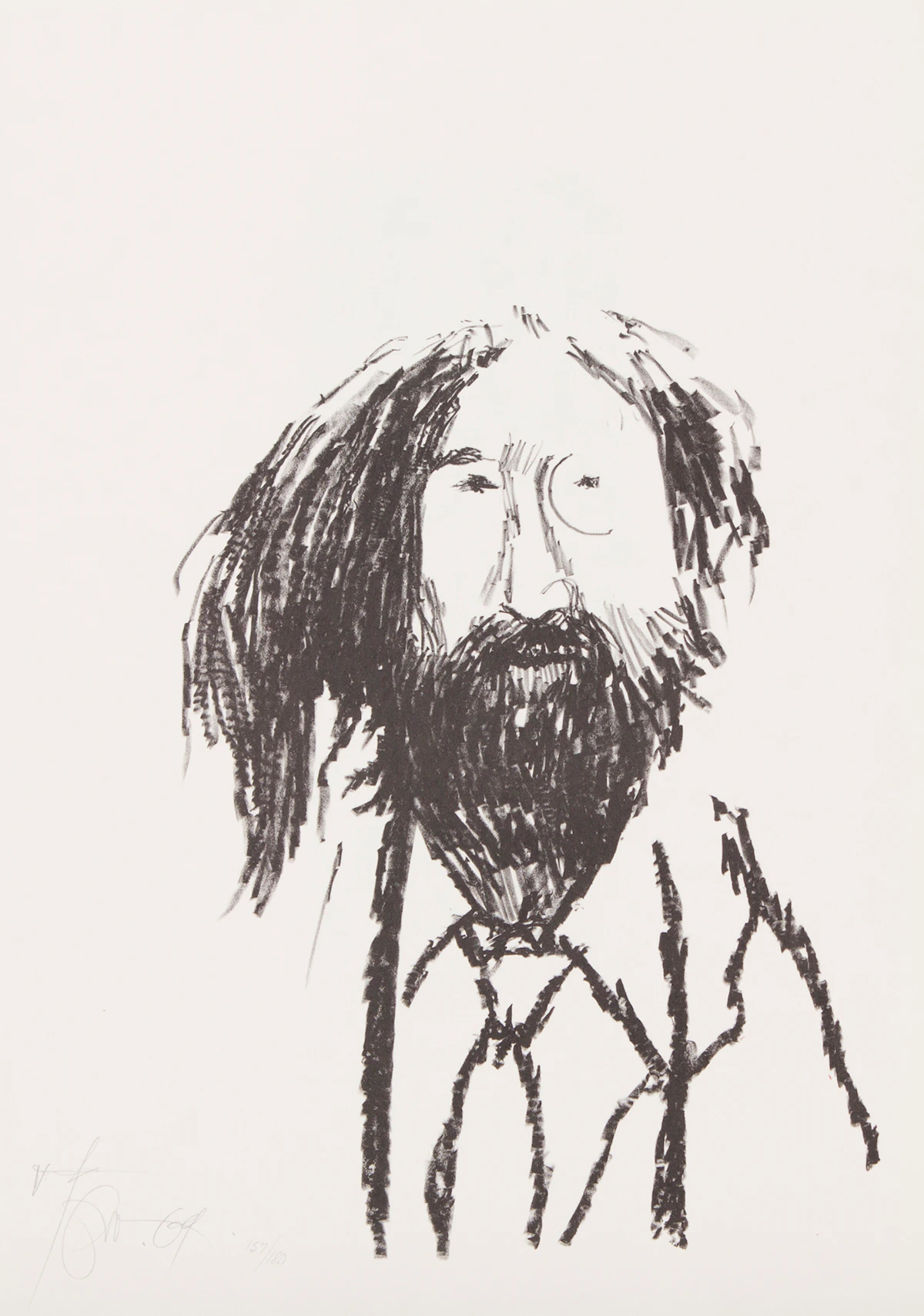 Harold Barling Town, John Lennon; Yoko Ono, pair of lithographs, 1969