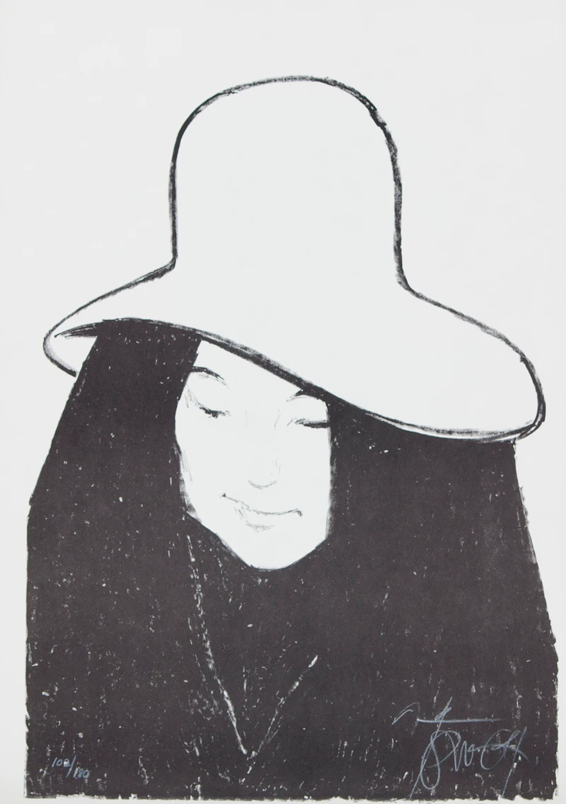 Harold Barling Town, John Lennon; Yoko Ono, pair of lithographs, 1969 - view 2