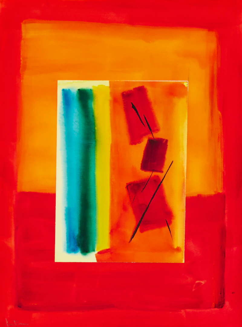 Lee Beames, Music Maker, watercolour, 1995 - view 2